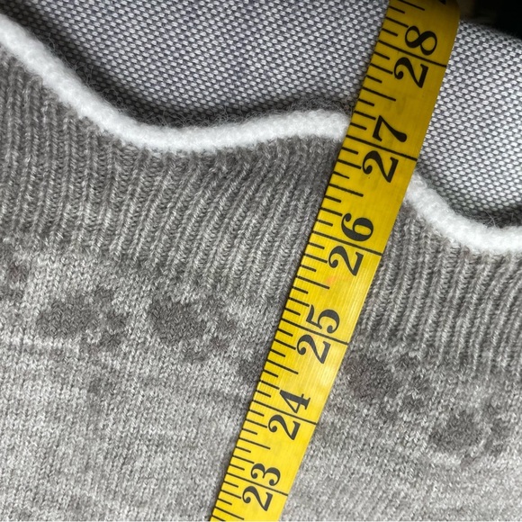 The Animal Rescue Dog Paw Print V Neck Sweater - Picture 9 of 9